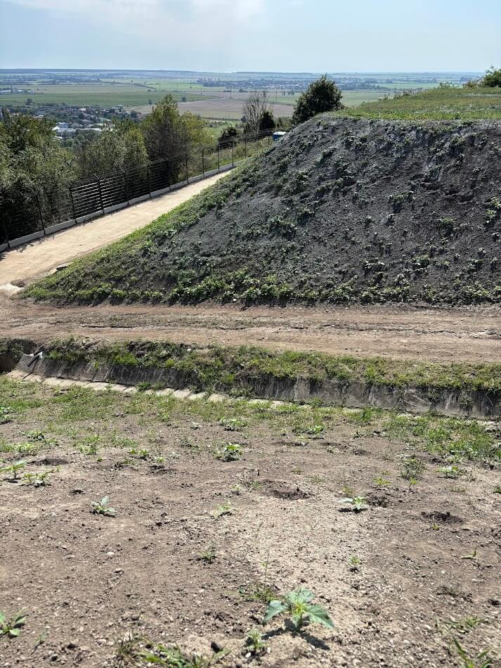 Hydroosev a spevňovanie svahu